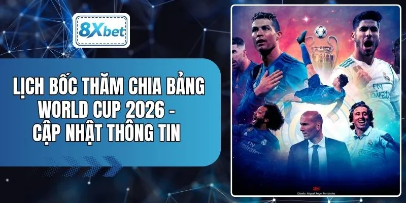 Lịch Bốc Thăm Chia Bảng World Cup 2026 - Cập Nhật Thông Tin